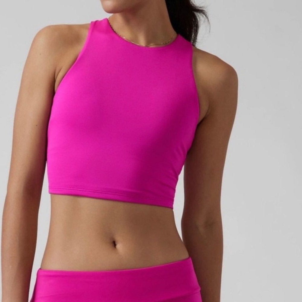 NWT Athleta Conscious Crop Bikini Top D-DD